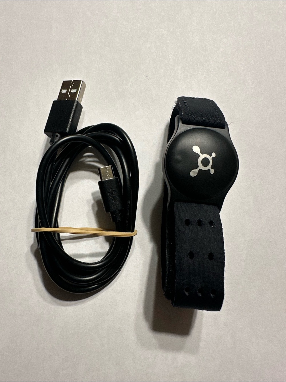 Orangetheory OTBEAT BURN Heart Rate Monitor with USB Cable and AdjustableStrap